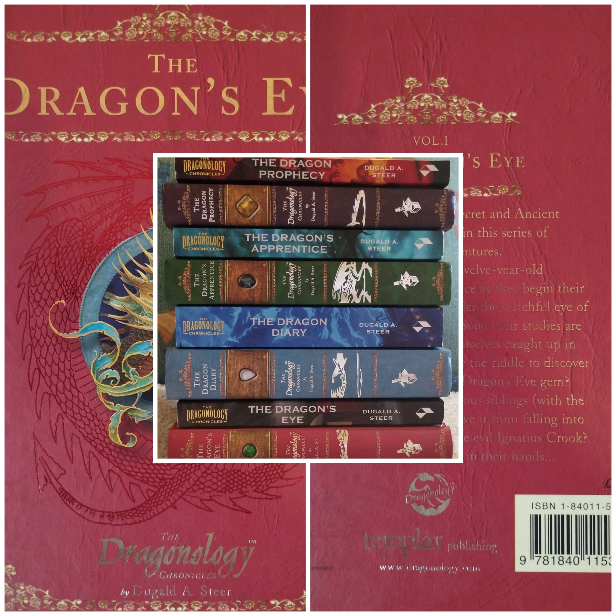 Dragonology Chronicles Volume 1 Dragons Eye Templar Publishing hardcover Dragonology Chronicles Volume 1 Dragons Eye Templar Publishing hardcover