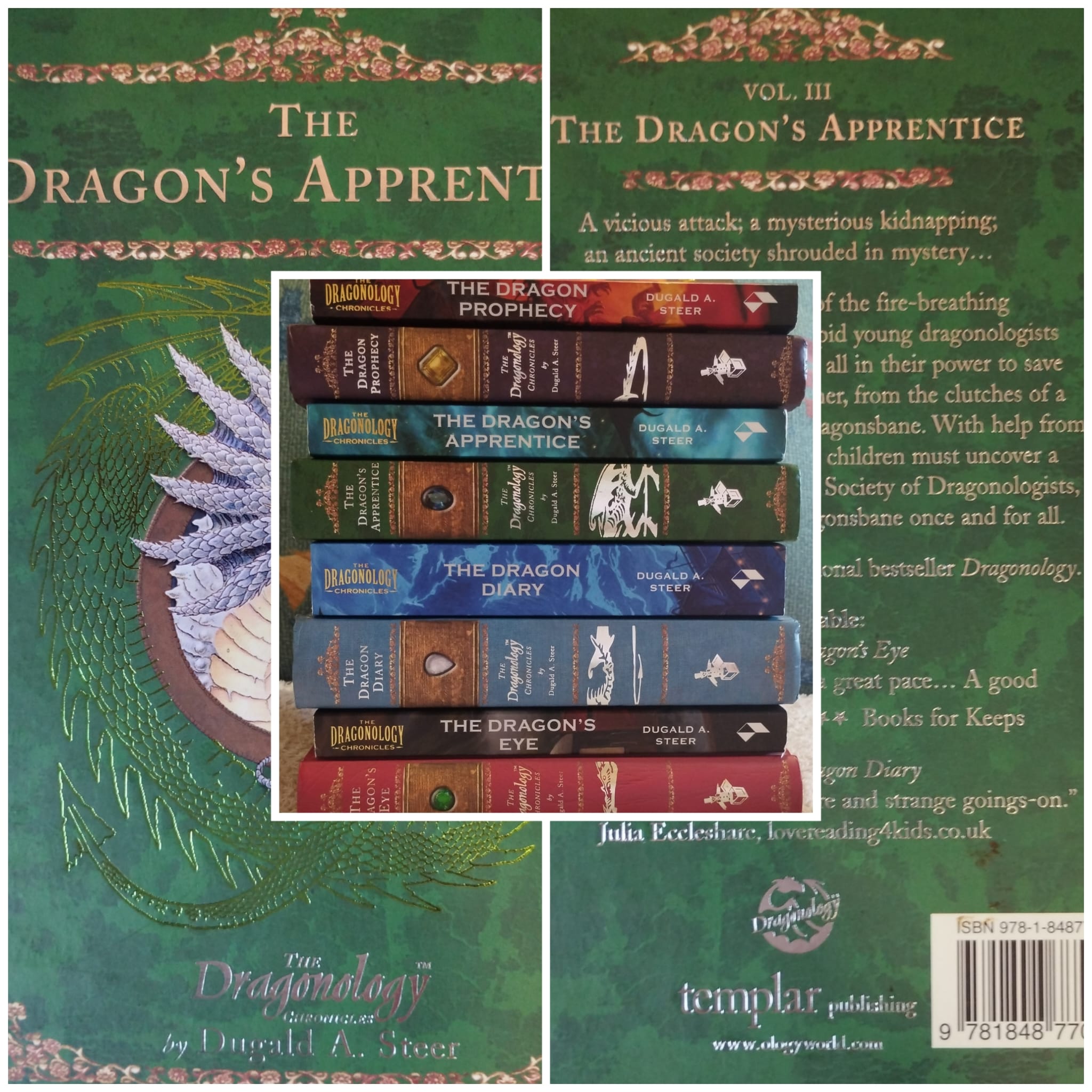 Dragonology Chronicles Volume 3 Dragons Apprentice Templar Publishing hardcover Dragonology Chronicles Volume 3 Dragons Apprentice Templar Publishing hardcover