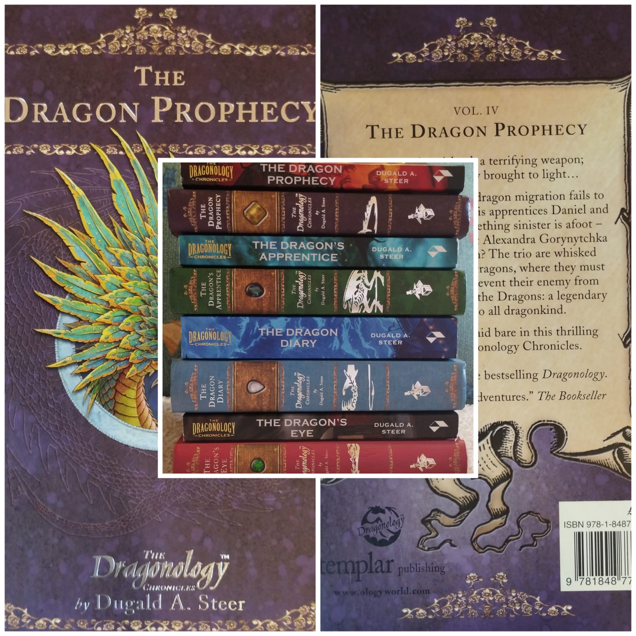 Dragonology Chronicles Volume 4 Dragon Prophecy Templar Publishing hardcover Dragonology Chronicles Volume 4 Dragon Prophecy Templar Publishing hardcover