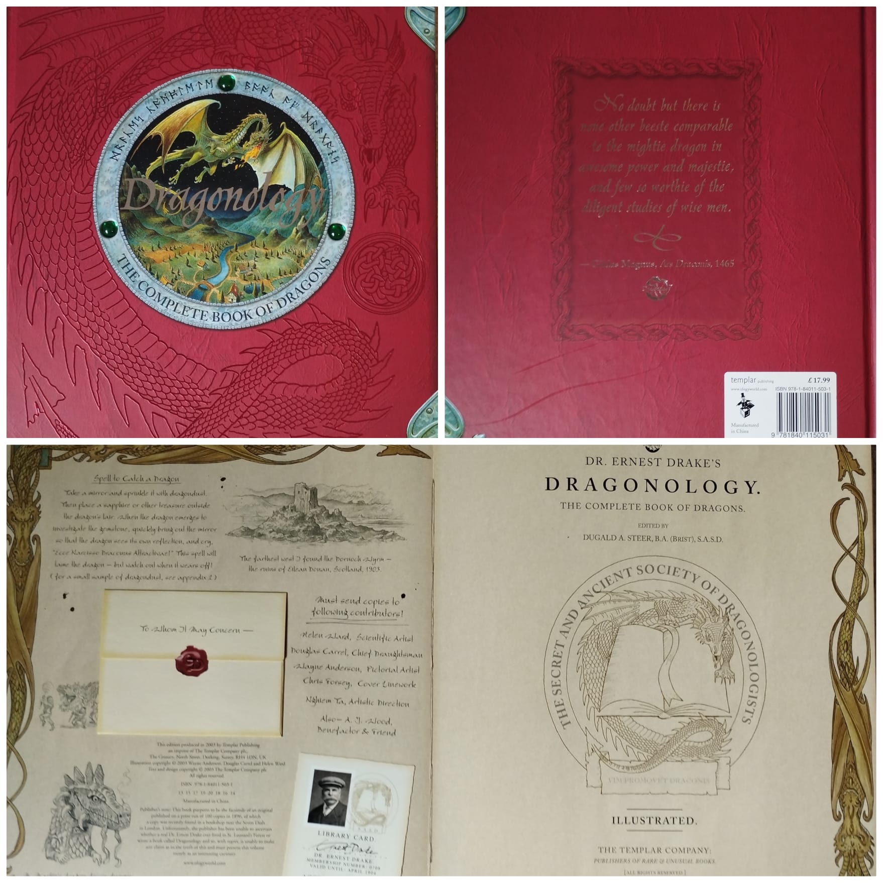Dragonology ~ Dr. Ernest Drake's Collector's Library Dragonology ~ Dr. Ernest Drake's Collector's Library