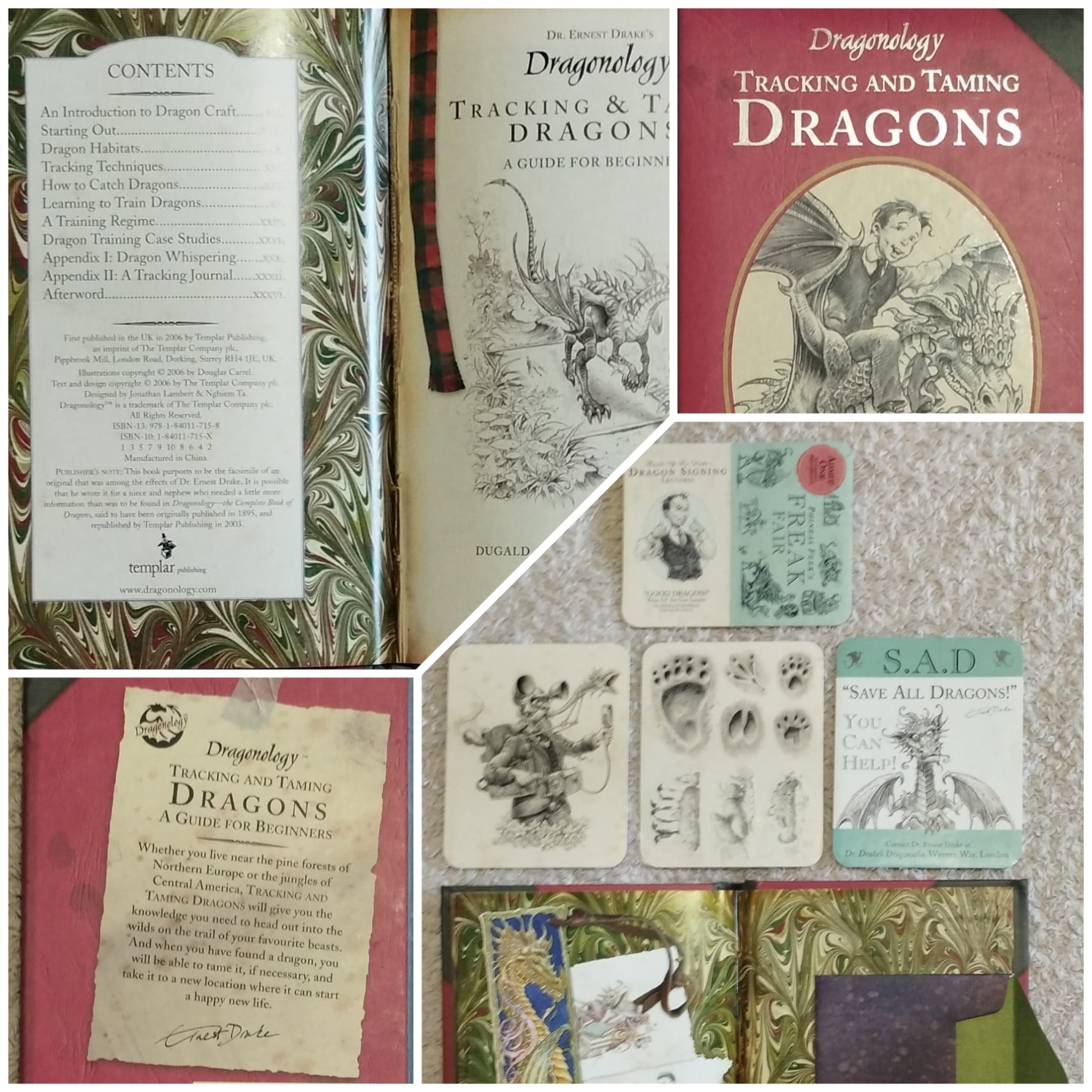 Dragonology Tracking and Taming Dragons: A Guide for Beginers Templar Publishing