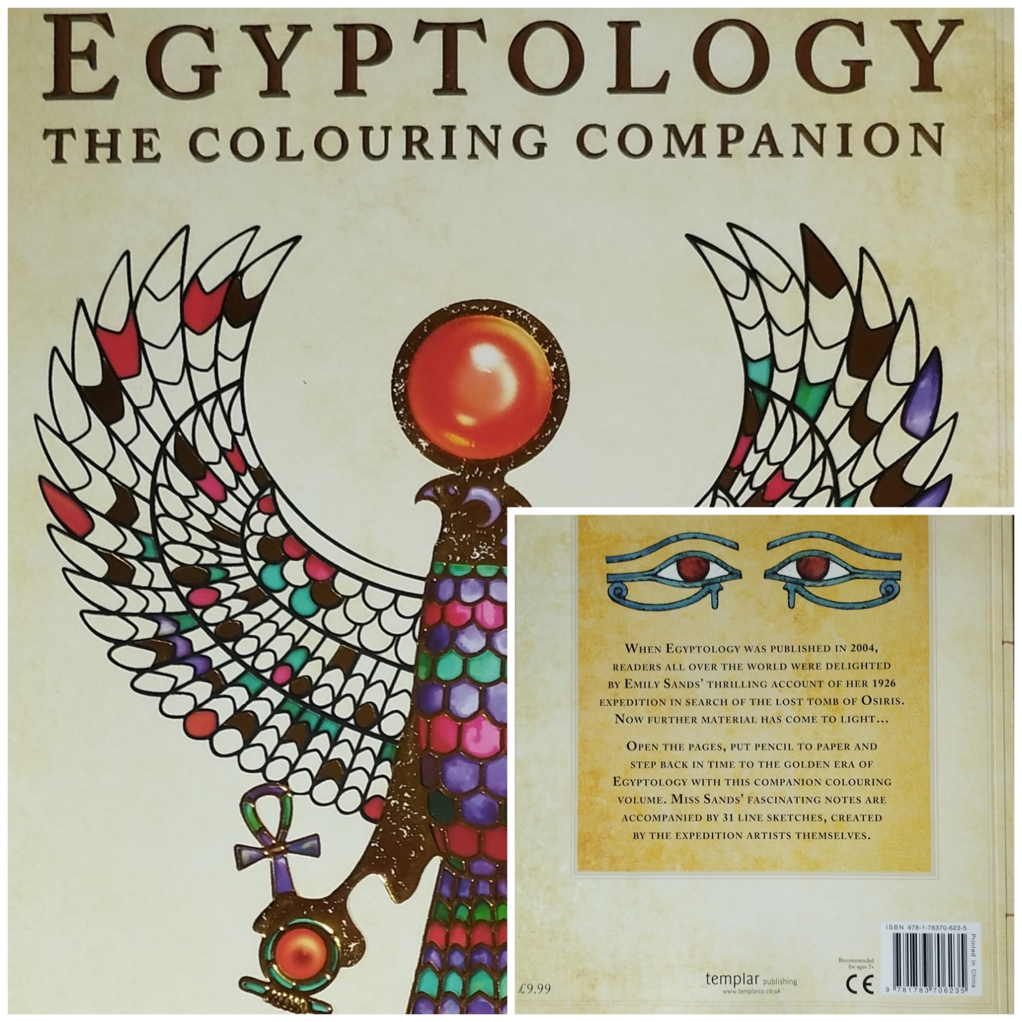 Egyptology Coloring Companion Templar Publishing