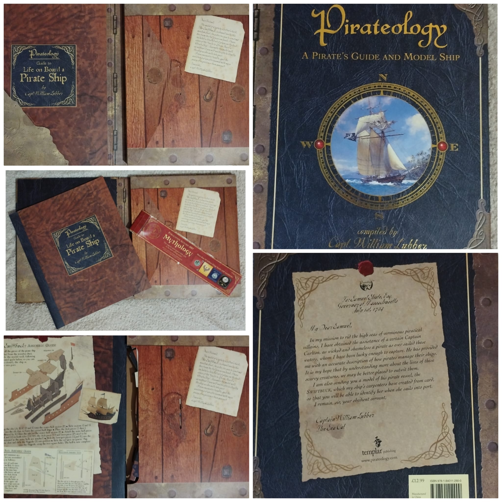 Pirateology A Pirate's Guide and Model Ship Templar Publishing