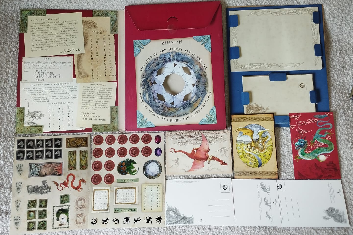 Dragonology Code-Writing Kit